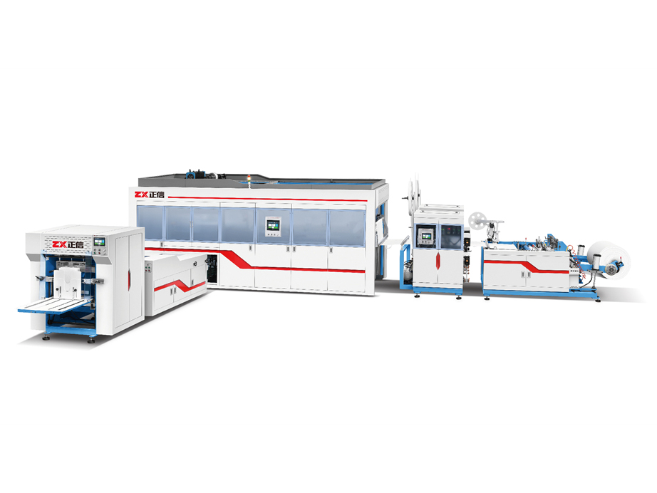 Non-woven bag making machine