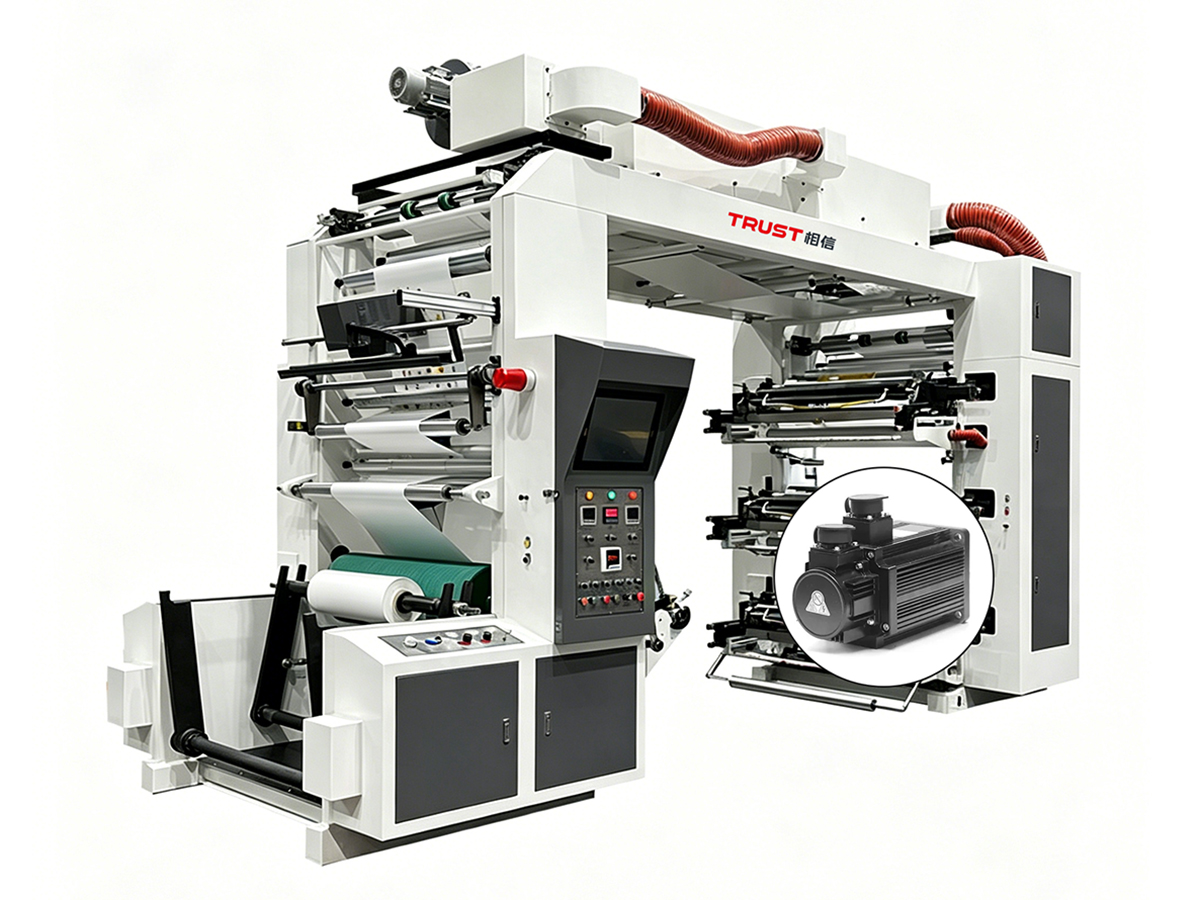 TF-FS full servo stack flexographic press